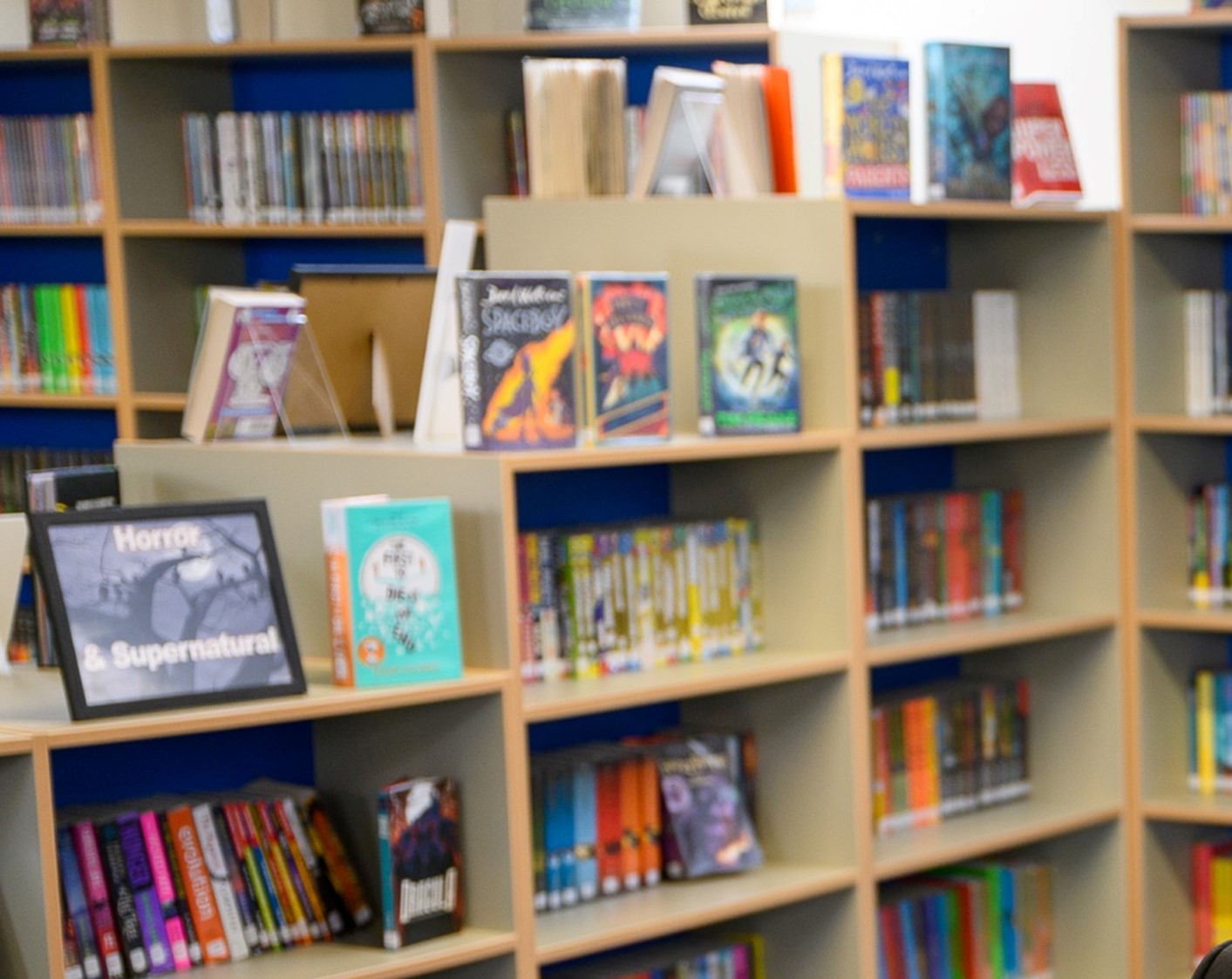 After-school co-curricular timetable A photo of the school library
