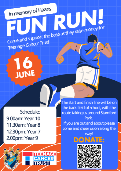 Fun Run Flyer A photo of the Fun Run flyer