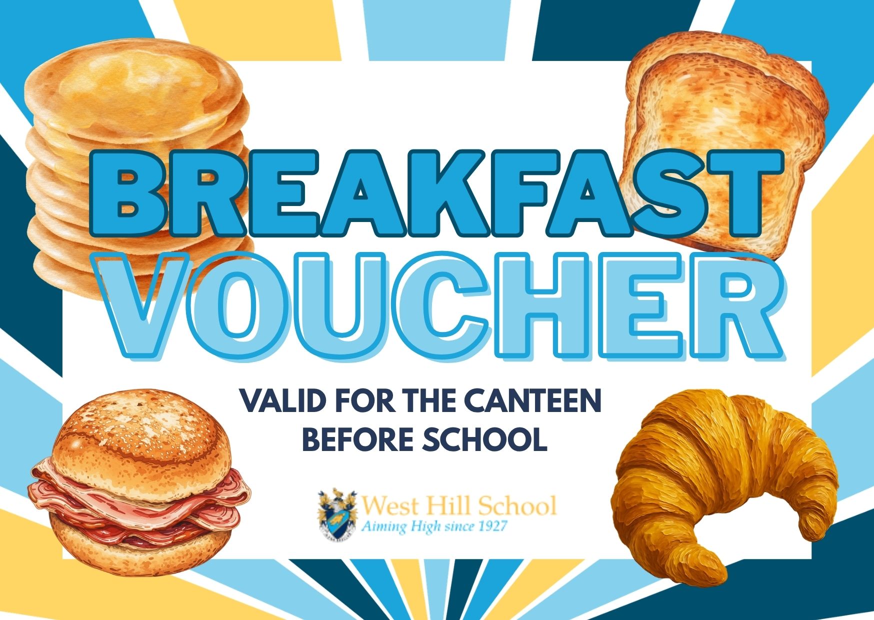 Breakfast Reward Voucher Breakfast Reward Voucher