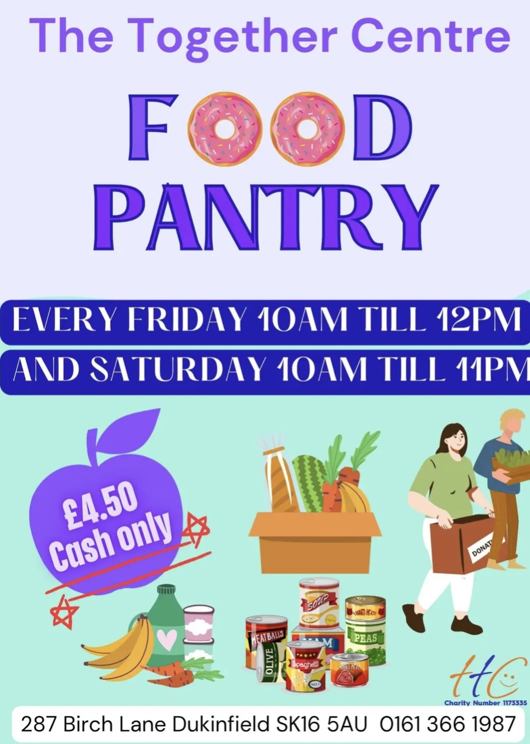 A photo of The Food Pantry opening hours