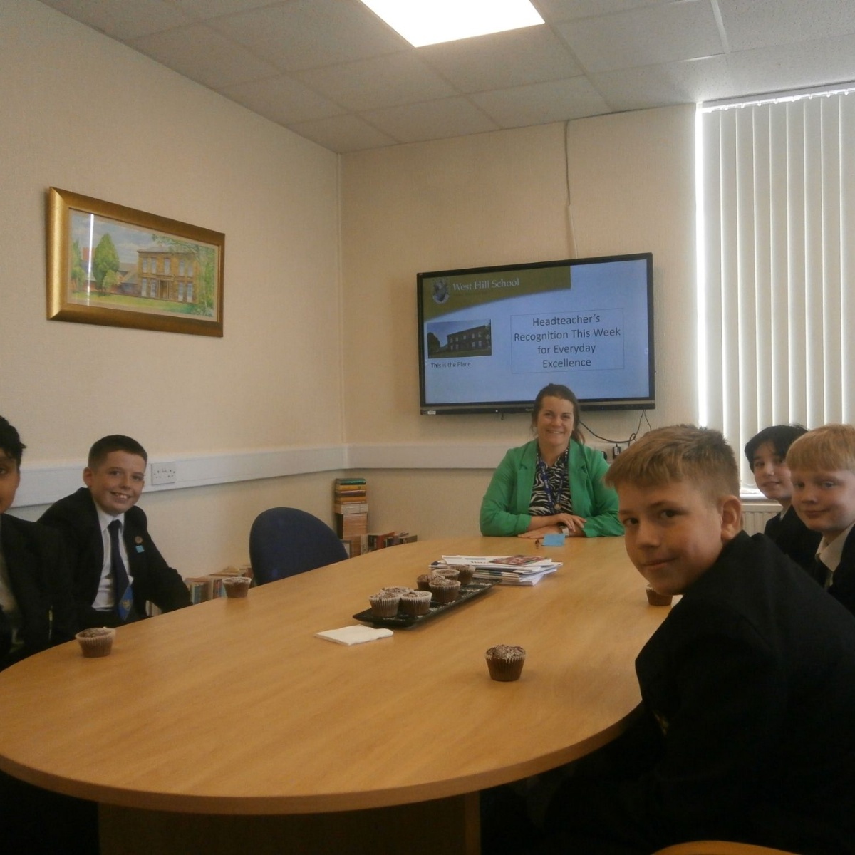 West Hill School Headteacher's Recognition Reward