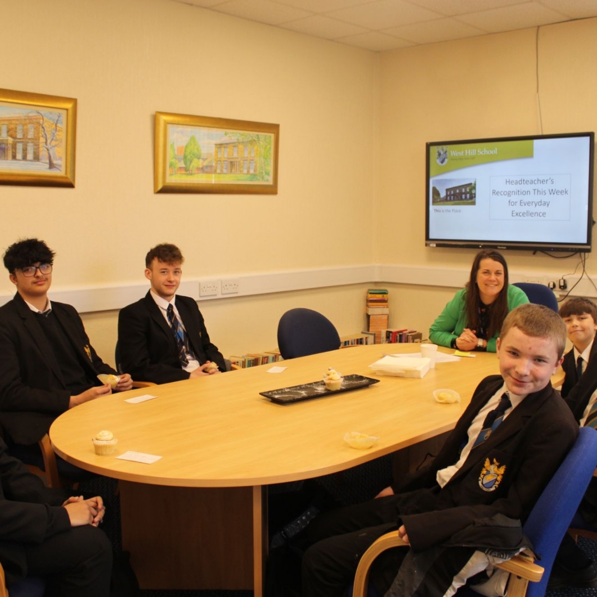 West Hill School Headteacher's Recognition Reward